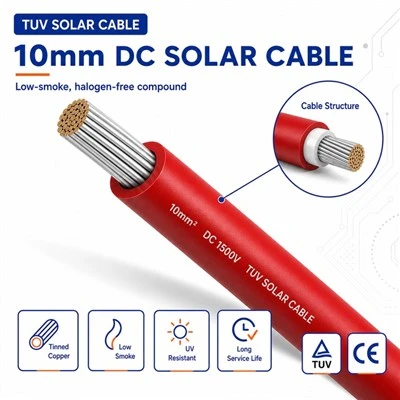 10 mm DC solcellekabel
